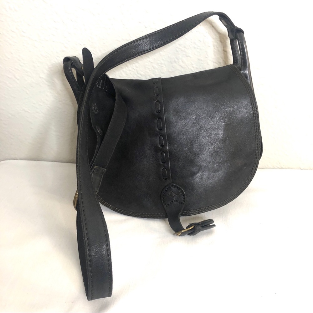 Lucky Brand Saddlebag-Inspired Leather Crossbody